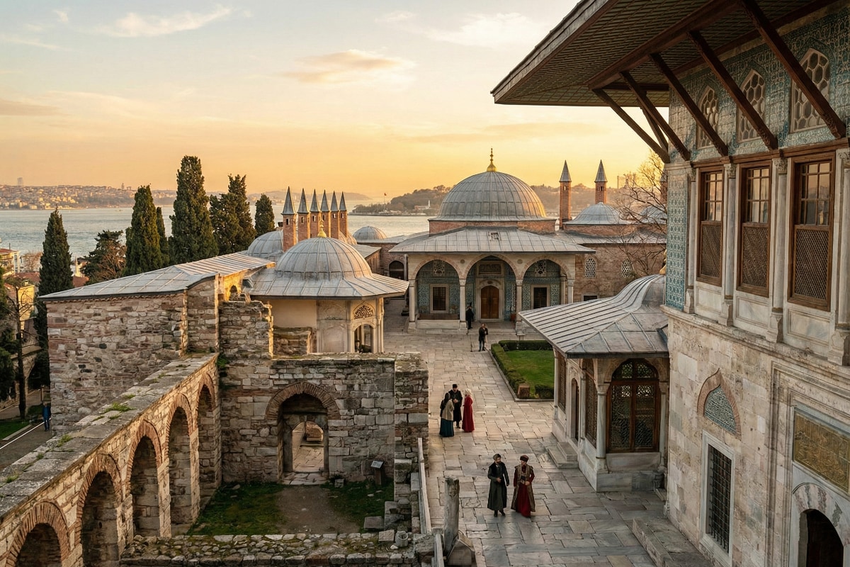 The Evolution of Topkapi Palace: From Byzantine to Ottoman Splendor