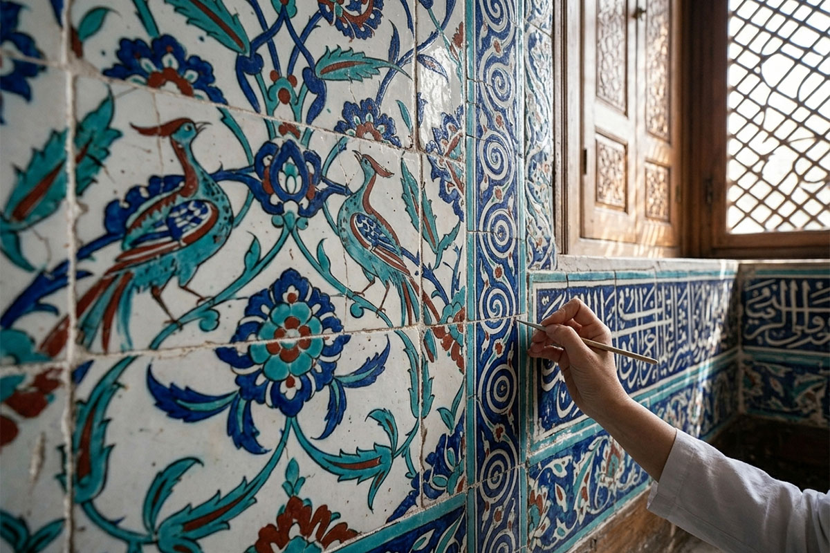 The Secrets Behind Topkapi\'s Intricate Tilework